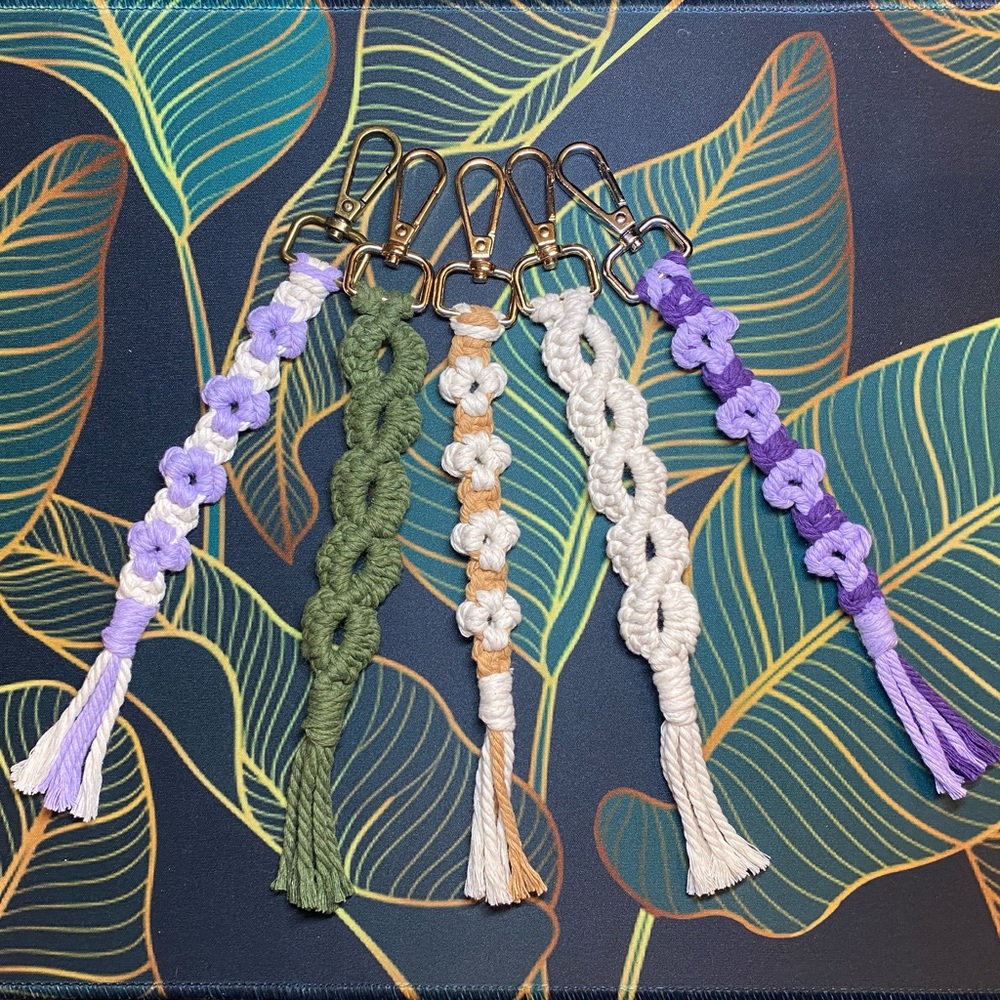 Macrame Keychains